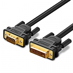 綠聯 1.5M DVI轉VGA線 DVI(24+5) male to VGA male cable